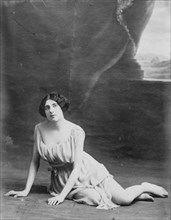 Celia Claud on stage, 1910. Creator: Bain News Service.