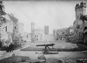 Carnarvon Castle, between c1910 and c1915. Creator: Bain News Service.