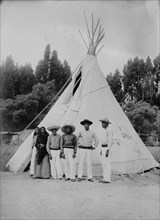 Yaqui Indians, between c1910 and c1915. Creator: Bain News Service.
