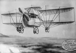 J.E. Harriman's Aerocar, 1910 or 1911. Creator: Bain News Service.