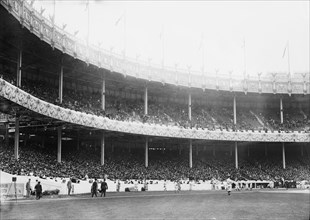 1st game - 1912 World Series at the Polo Grounds, New York (baseball), 1912. Creator: Bain News Service.