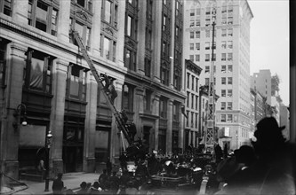 Fire rescue work, 1912. Creator: Bain News Service.