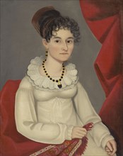 Portrait Of Catharine Couenhoven Clark, c1819-20. Creator: Ammi Phillips.