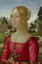 Portrait Of A Lady, c1490. Creator: Domenico Ghirlandaio.