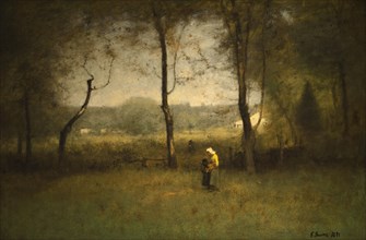 Wood Gatherers: An Autumn Afternoon, 1891. Creator: George Inness.