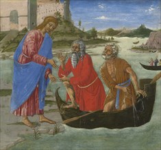 The Calling Of Saints Peter And Andrew, 1470s. Creator: Matteo di Giovanni.