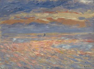 Sunset, 1879 OR 1881. Creator: Pierre-Auguste Renoir.