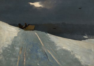 Sleigh Ride, c1890-95. Creator: Winslow Homer.