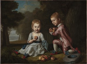 The Stewart Children, 1773. Creator: Charles Willson Peale.