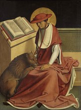 Saint Jerome as a Cardinal, 1498. Creator: Master of Großgmain.
