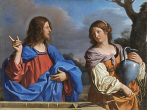 Christ and the Woman of Samaria at the Well, 1640. Creator: Guercino.