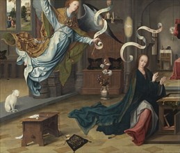 The Annunciation, 1520. Creator: Jan de Beer.