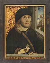 Portrait of Johann von Rückingen (?) (recto), 1487. Creator: Wolfgang Beurer.