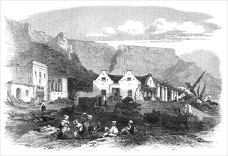 An old Dutch house at Cape Town, South Africa, 1864. Creator: G. F. A.