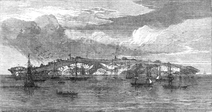 Sombrero, one of the Leeward Islands, in the Caribbean Sea, 1865. Creator: Unknown.