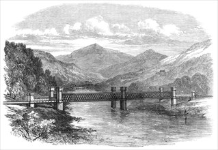 The Aberfeldy Branch of the Highland Railway: the Tummel Viaduct at Logierait, 1865. Creator: Unknown.