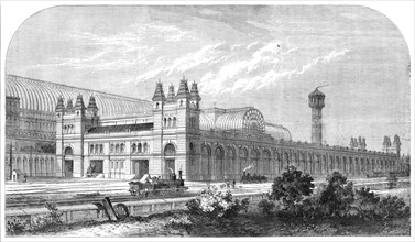 The new High-Level Station at the Crystal Palace, 1865. Creator: T Sulman.