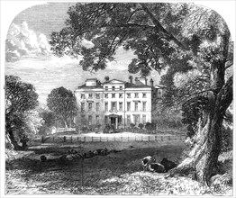 Brocket Hall, Hatfield, Herts, where Lord Palmerston died, 1865. Creator: Unknown.