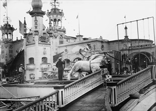 Coney Island, Open air circus, between c1910 and c1915. Creator: Bain News Service.