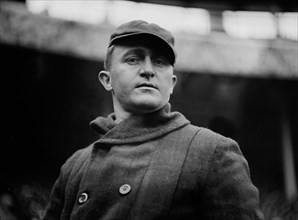 Herbert "Hub" Perdue, Boston NL (baseball), 1912. Creator: Bain News Service.