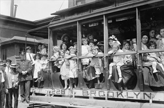 Fresh air outing, 1913. Creator: Bain News Service.