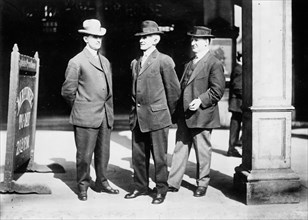 A. Entenza, W.K. Benson, and C. Wachtmeister, c1912. Creators: Bain News Service, George Graham Bain.