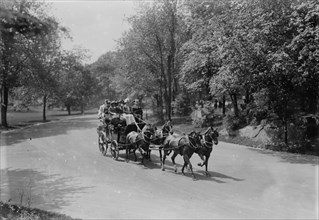 Ladies' 4-in-hand-club, between c1910 and c1915. Creator: Bain News Service.