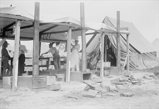 Army Stoves - Gettysburg, 1913. Creator: Bain News Service.