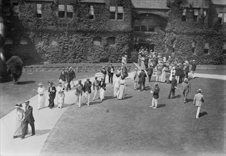 Casino entrance, Newport, between c1910 and c1915. Creator: Bain News Service.