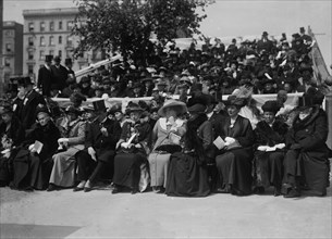 At Schurz unveiling, (1913?). Creator: Bain News Service.