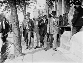 Kern (Ind), Mrs. Bryan, W.J. Bryan, and brother, c1912. Creator: Bain News Service.