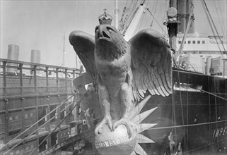 IMPERATOR - figurehead, between c1910 and 1914. Creator: Bain News Service.