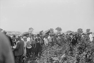 Pickett's men at Bloody Angle, 1913. Creator: Bain News Service.