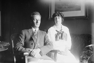 Wm. Weightman 3d and Bride, 1913. Creator: Bain News Service.