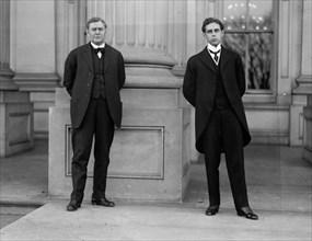 Wrisley Brown [and] Cong'man. [Charles Hedding] Rowland, between 1915 and 1919. Creator: Bain News Service.