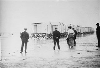 Beach at Scheveningen, between c1910 and c1915. Creator: Bain News Service.