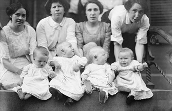 East Side Babies, between c1910 and c1915. Creator: Bain News Service.