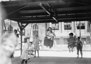 N.Y. Playground, between c1910 and c1915. Creator: Bain News Service.