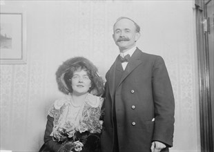 B.B. Lindsey and wife, between c1910 and c1915. Creator: Bain News Service.