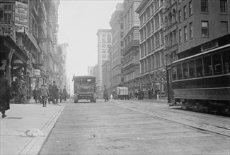 Broadway North from Worth Street Dec. 1913. Creator: Bain News Service.