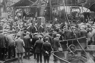 Cardiff mine disaster, 1913. Creator: Bain News Service.