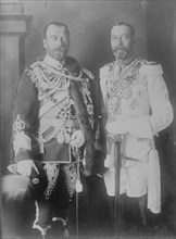 Czar Nicholas II, King George V, 1913. Creator: Bain News Service.