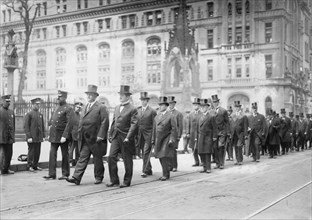 Gaynor pall bearers, Taft, Adamson, Waldo, 1913. Creator: Bain News Service.