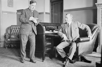 Secretary Tierney and Governor Glynn, 1913 or 1914. Creator: Bain News Service.