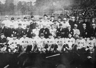 Keio University ball team, 1914. Creator: Bain News Service.