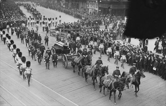 Sickles funeral, 1914. Creator: Bain News Service.