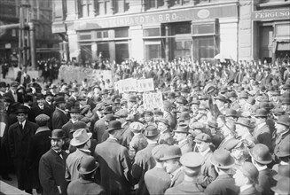 I.W.W. Meeting, Union Sq., 1914. Creator: Bain News Service.