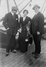 Antonio Scotti, Lucrezia Bori, Pasquale Amato, 1912. Creator: Bain News Service.