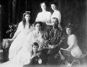 Russian Royal Family, 1914. Creator: Bain News Service.
