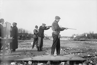 Travers Island - National Championship [guns], between c1910 and c1915. Creator: Bain News Service.